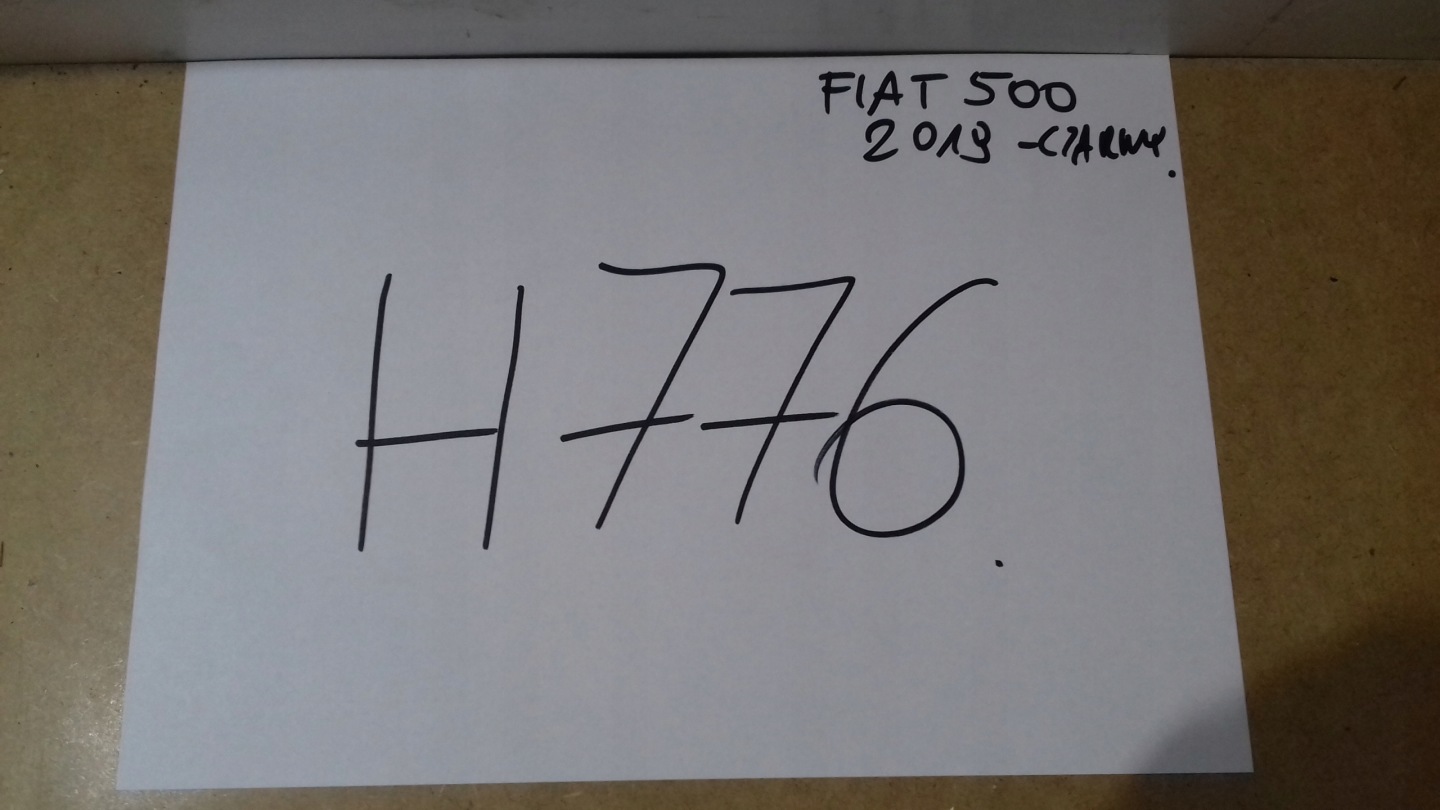 FIAT 500X boot doors 2019 black