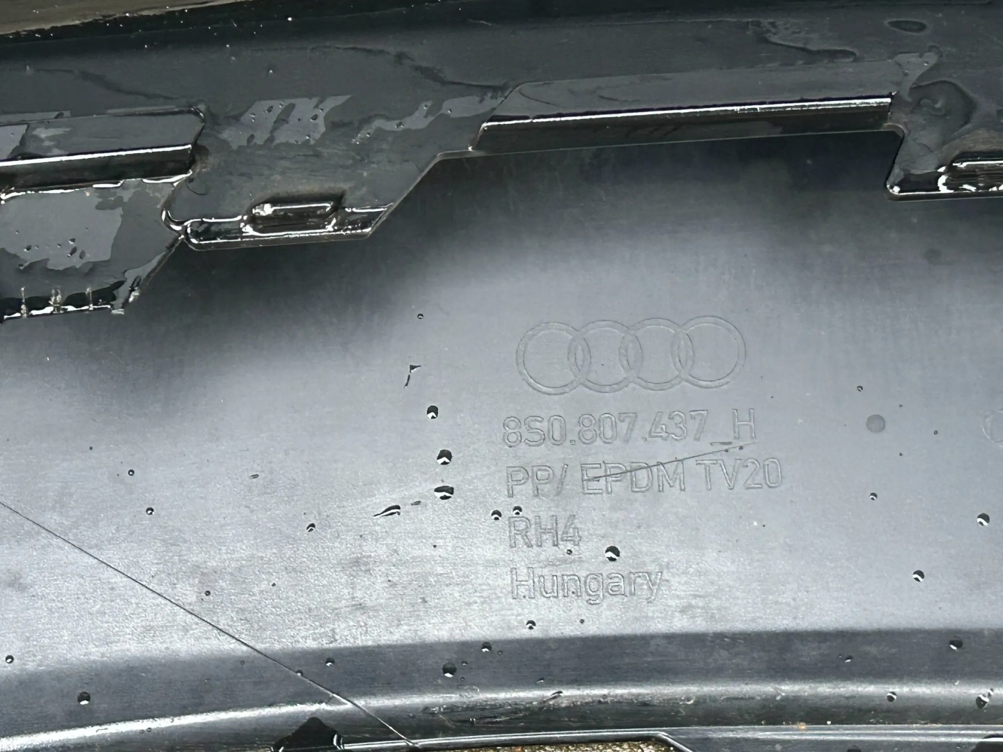 Audi TT TTS S Line 14- 8S bumper front front