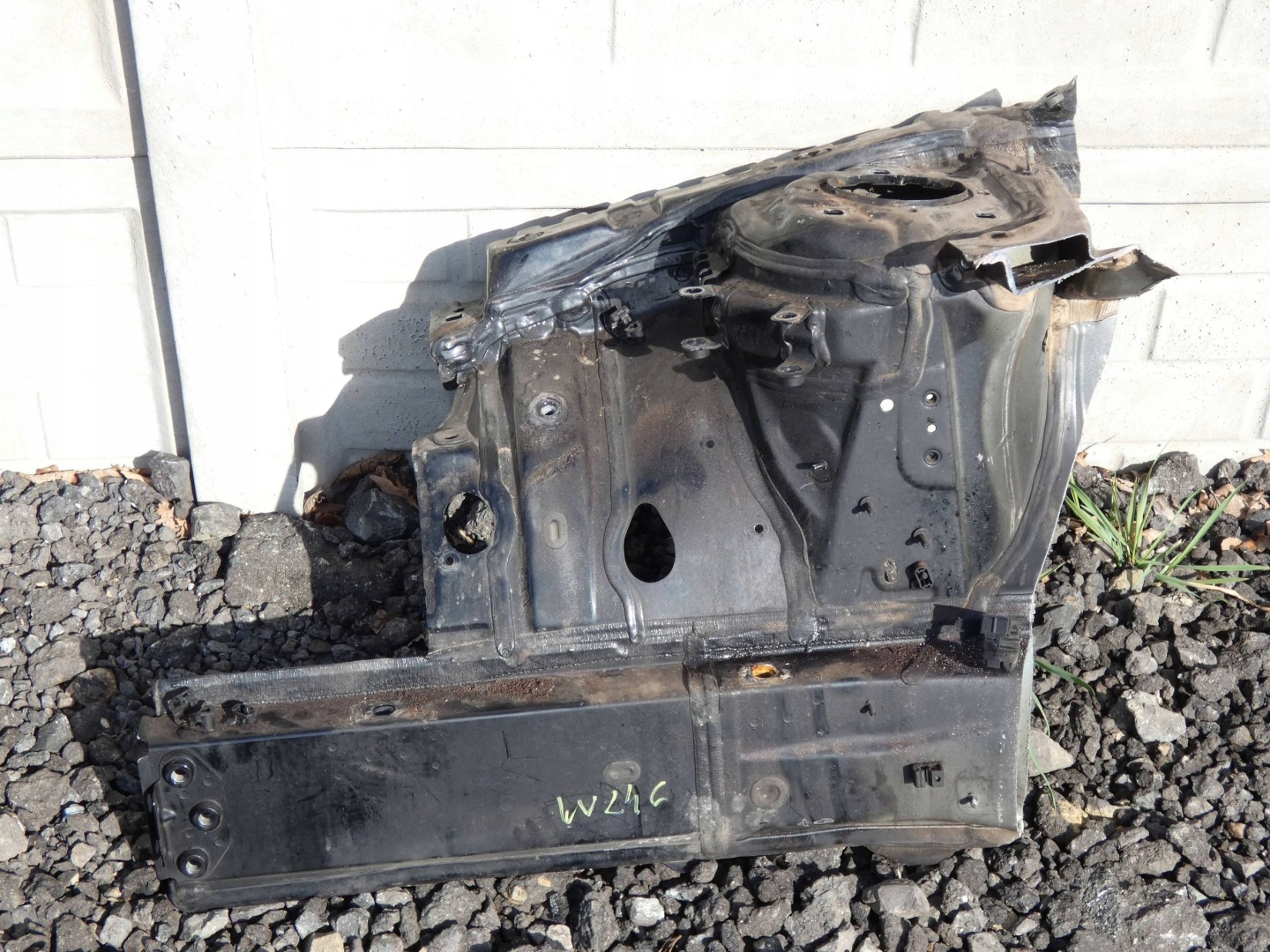 MERCEDES B KLASA W246 quarter right front right