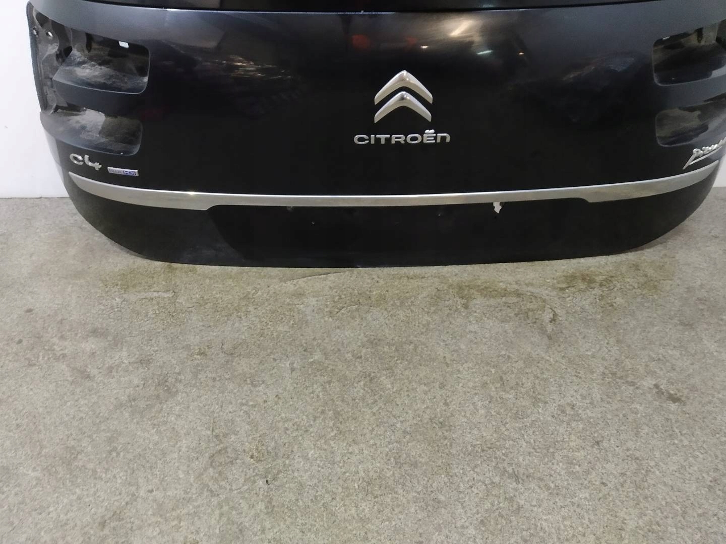 boot door black Citroen C4 Grand Picasso II (2013-)