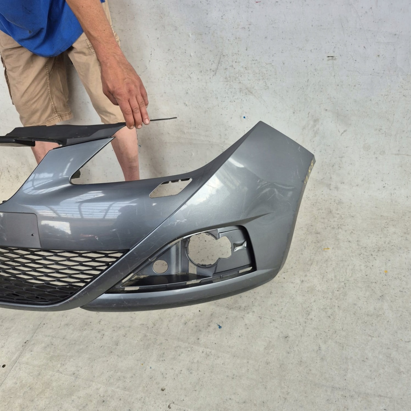 SEAT IBIZA IV 4 08-12 bumper front front washer