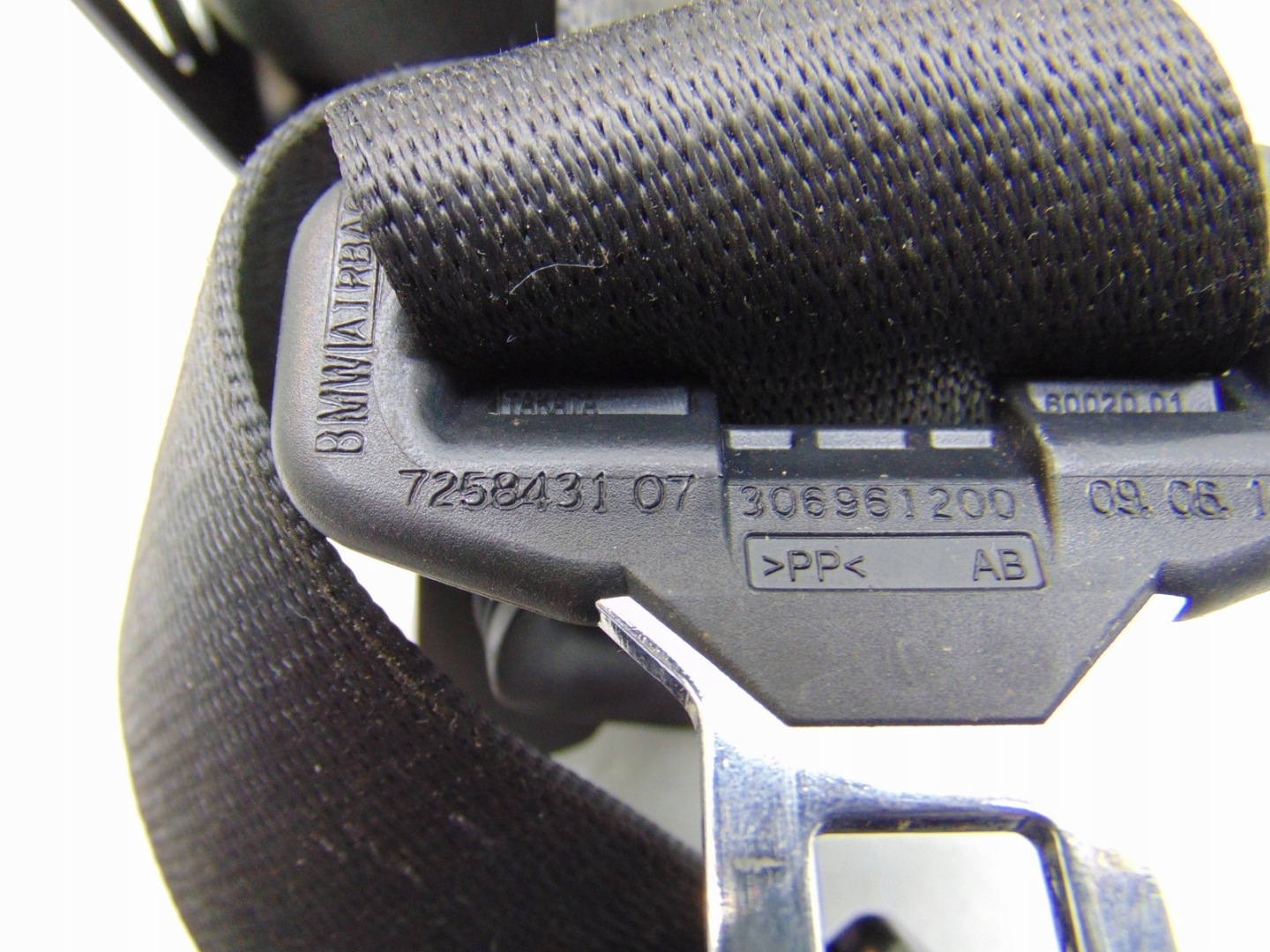 tension belt safety left front front BMW X3 F25 7258431