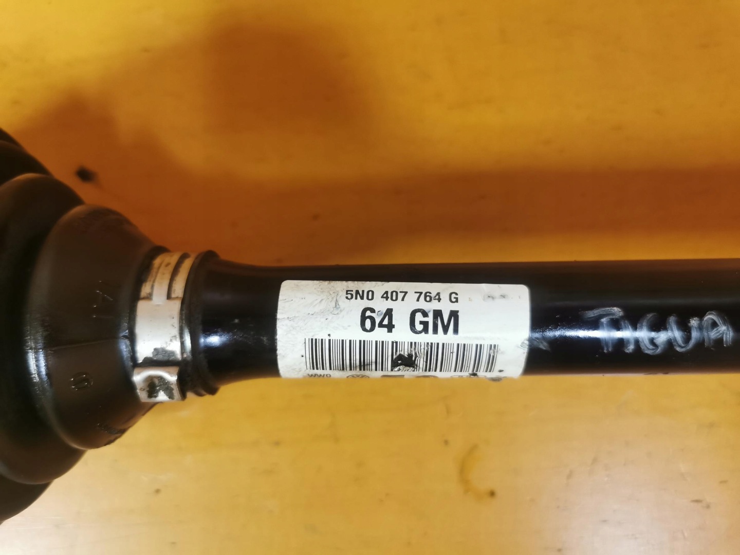 semi-axis front right VW TIGUAN and 5N 2.0 TDI 140KM