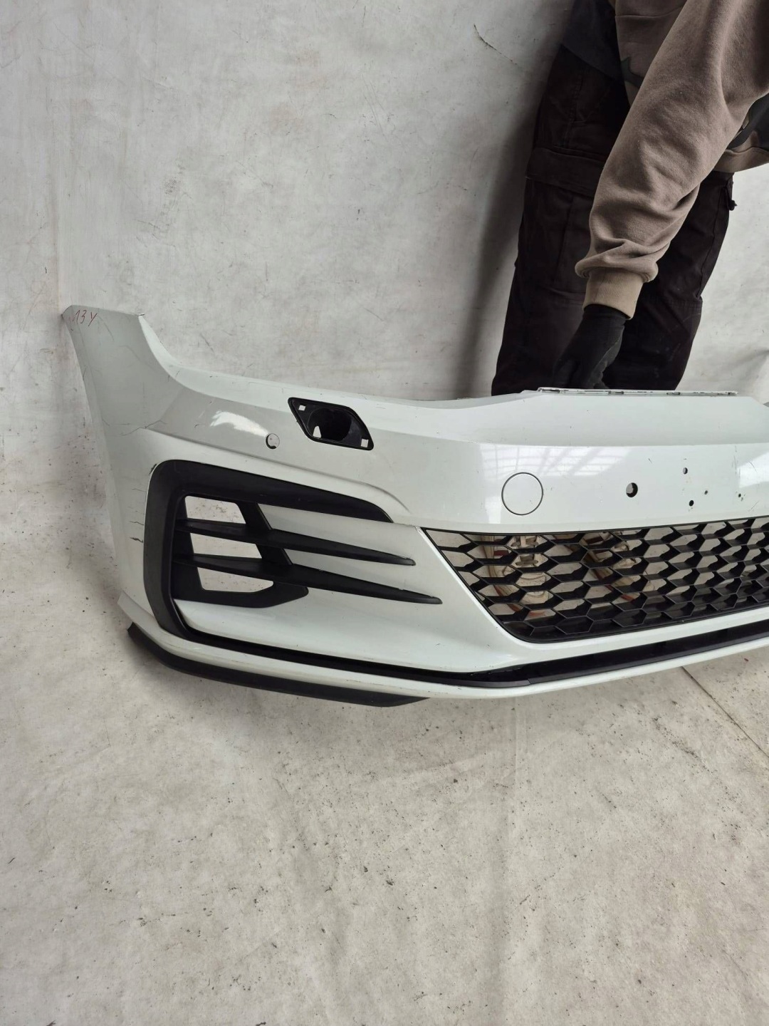 VW GOLF VII 7 GTI GTD LIFT 17- bumper front front 4XPDC SPR 5G0807221L