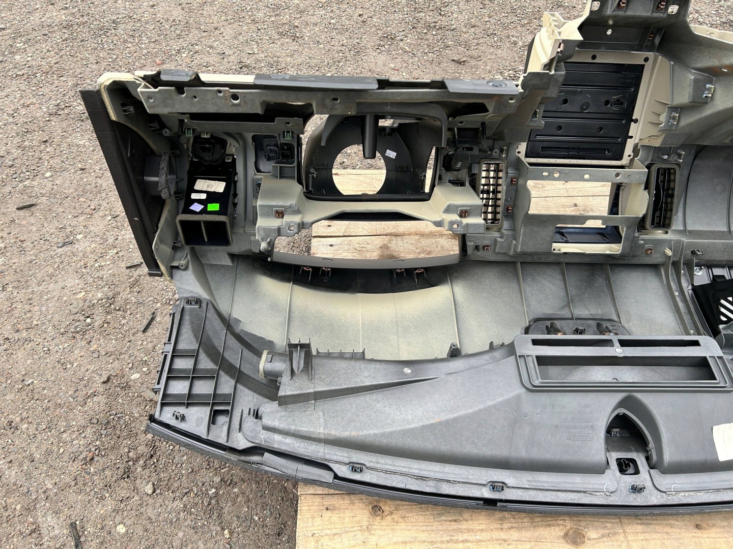 dashboard instrument panel console cockpit airbag powietrzna airbag Ford Flex 2013