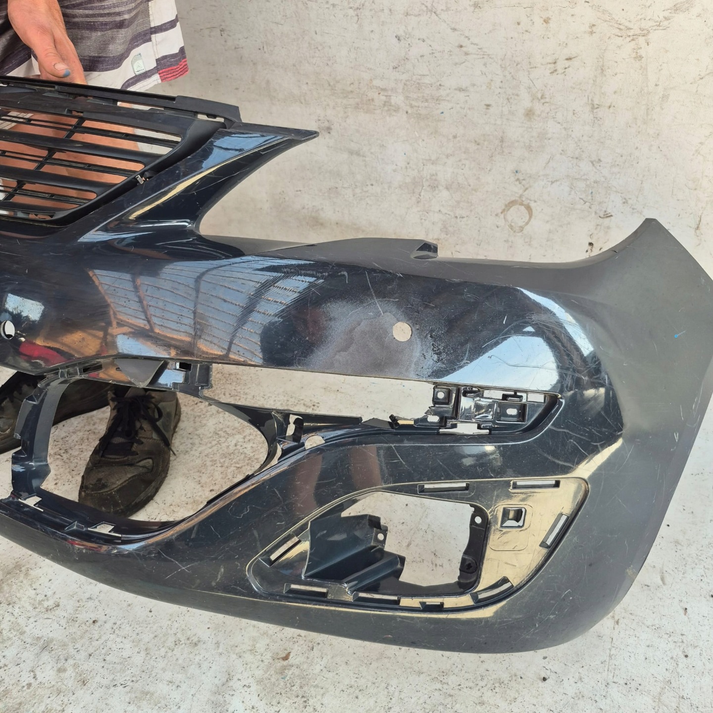 PEUGEOT 308 II 2 13-17 bumper front front PDC