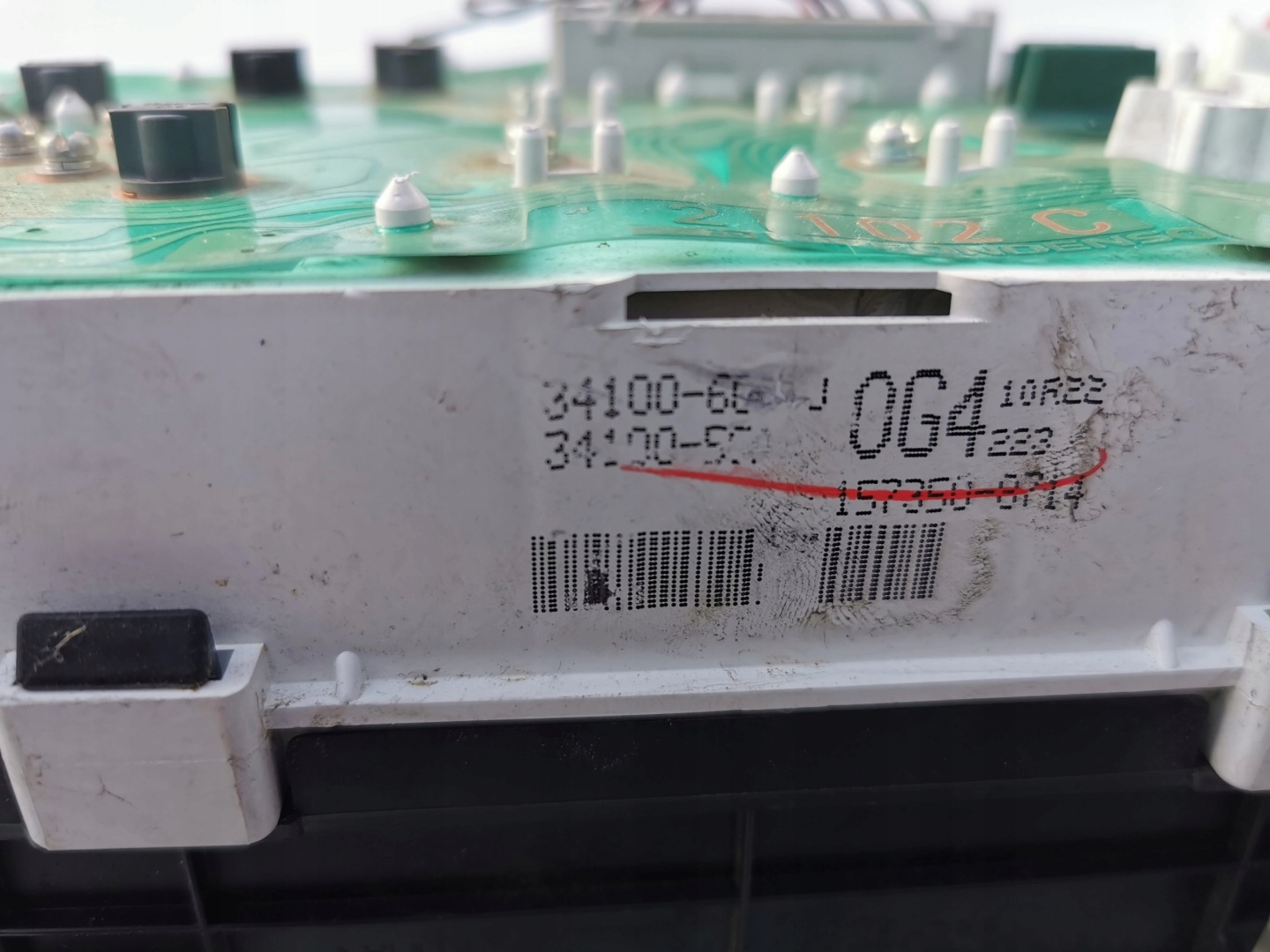 SUZUKI BALENO 1.3B -95 34100-60GE0 dials clock