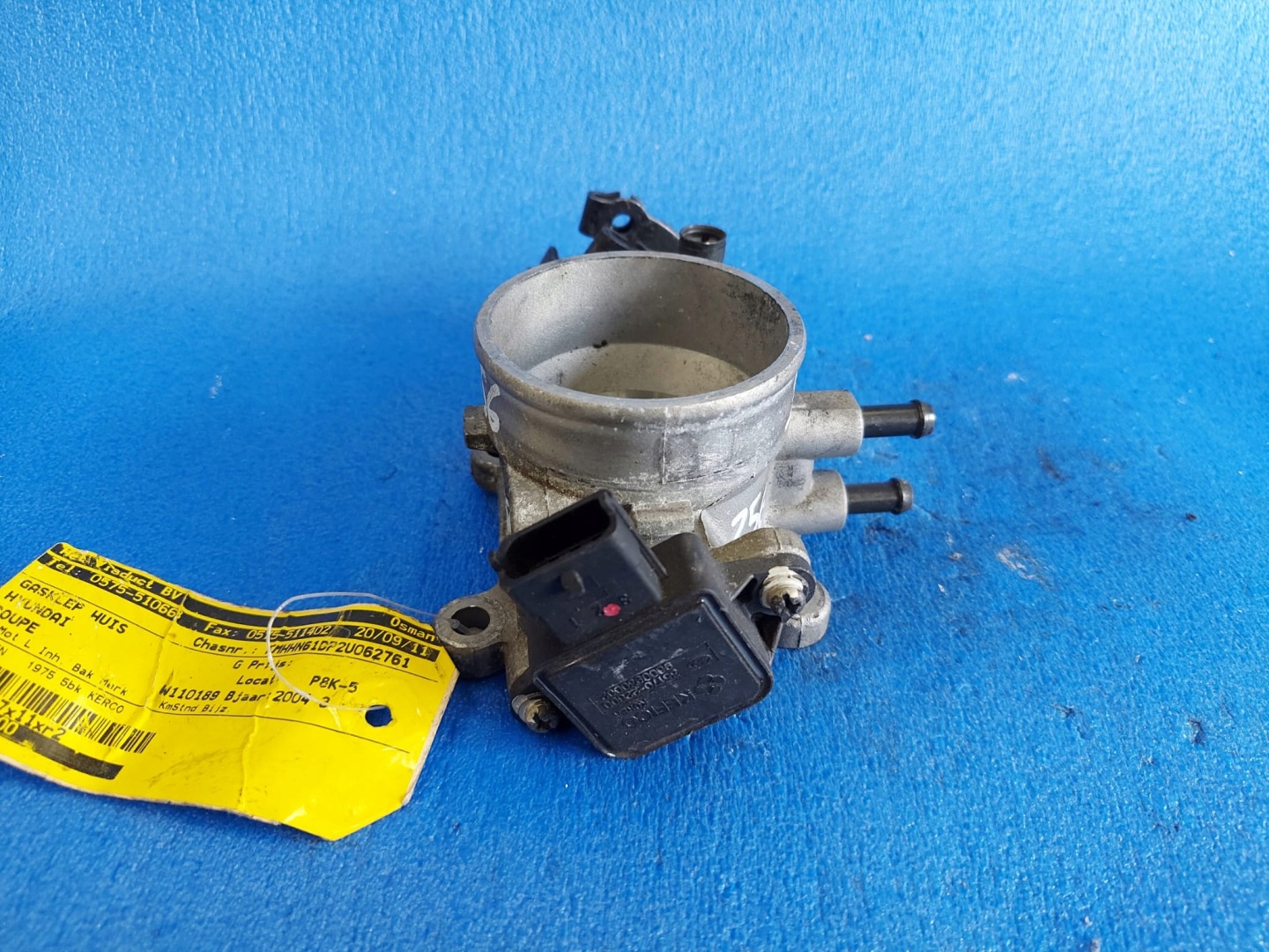 throttle flap HYUNDAI COUPE 2.0 B XD-4