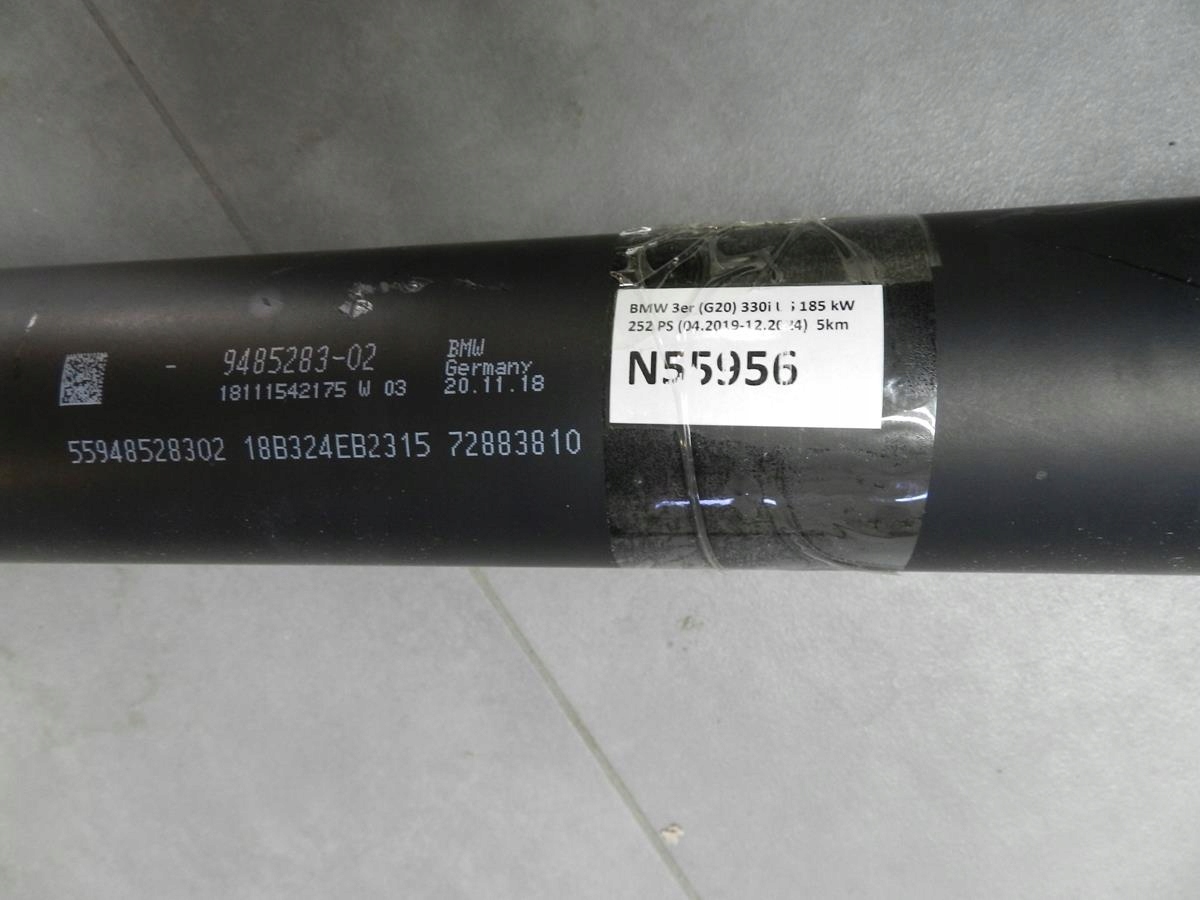 BMW 3 G20 330i cardan 9485283