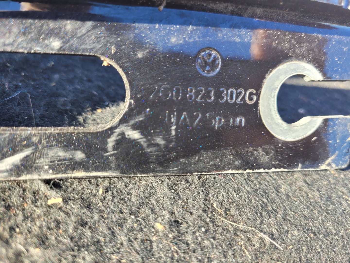 hinge bonnets right VW POLO 2G 2G0823302G