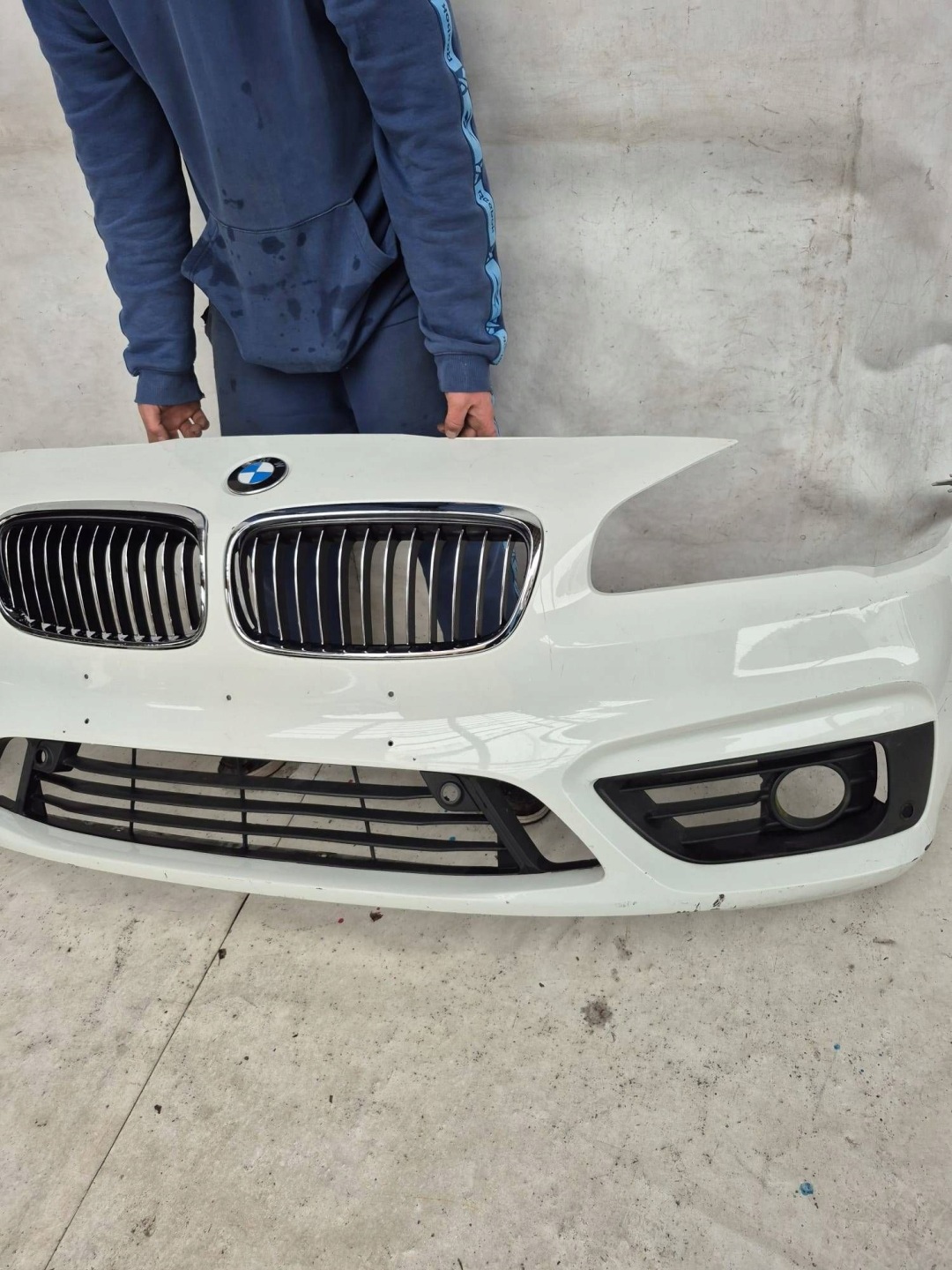 BMW 2 F45 F46 14- bumper front front PDC