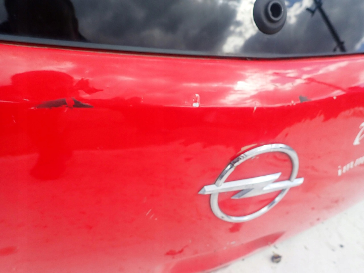 OPEL CORSA D 3D 06-14 boot door rear boot
