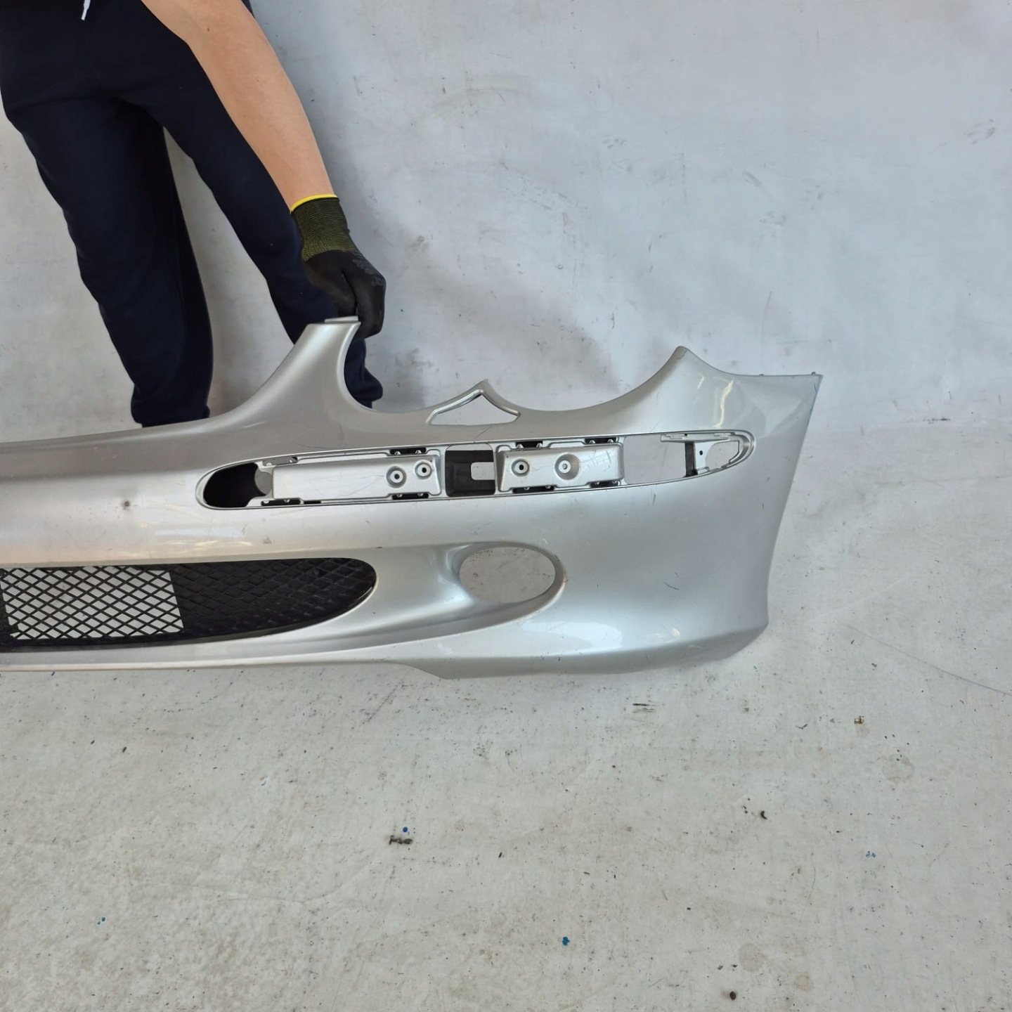 MERCEDES SL V 5 R230 01-06 bumper front front washer