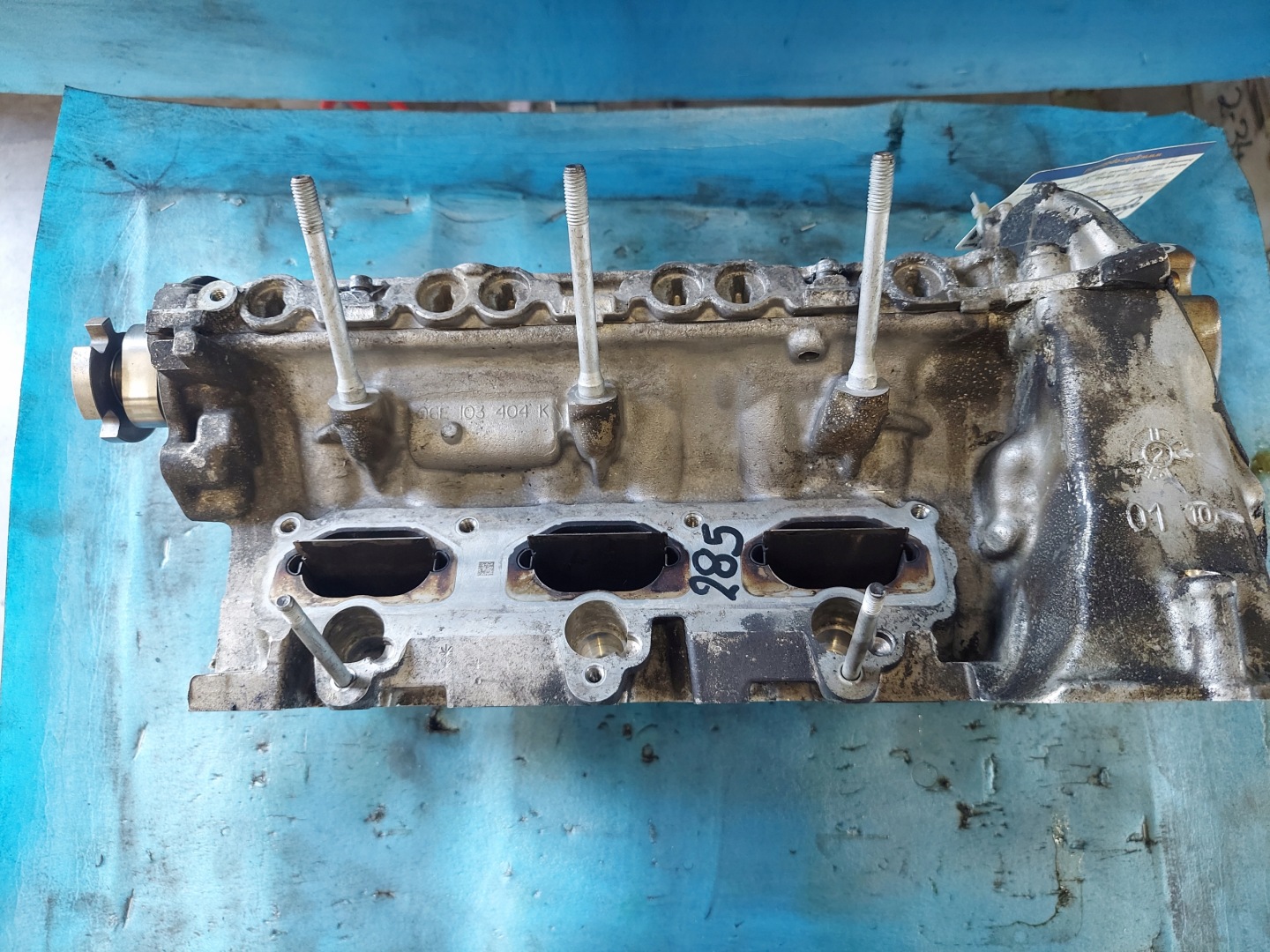 head. AUDI A5 3.0 TFSI CAKA