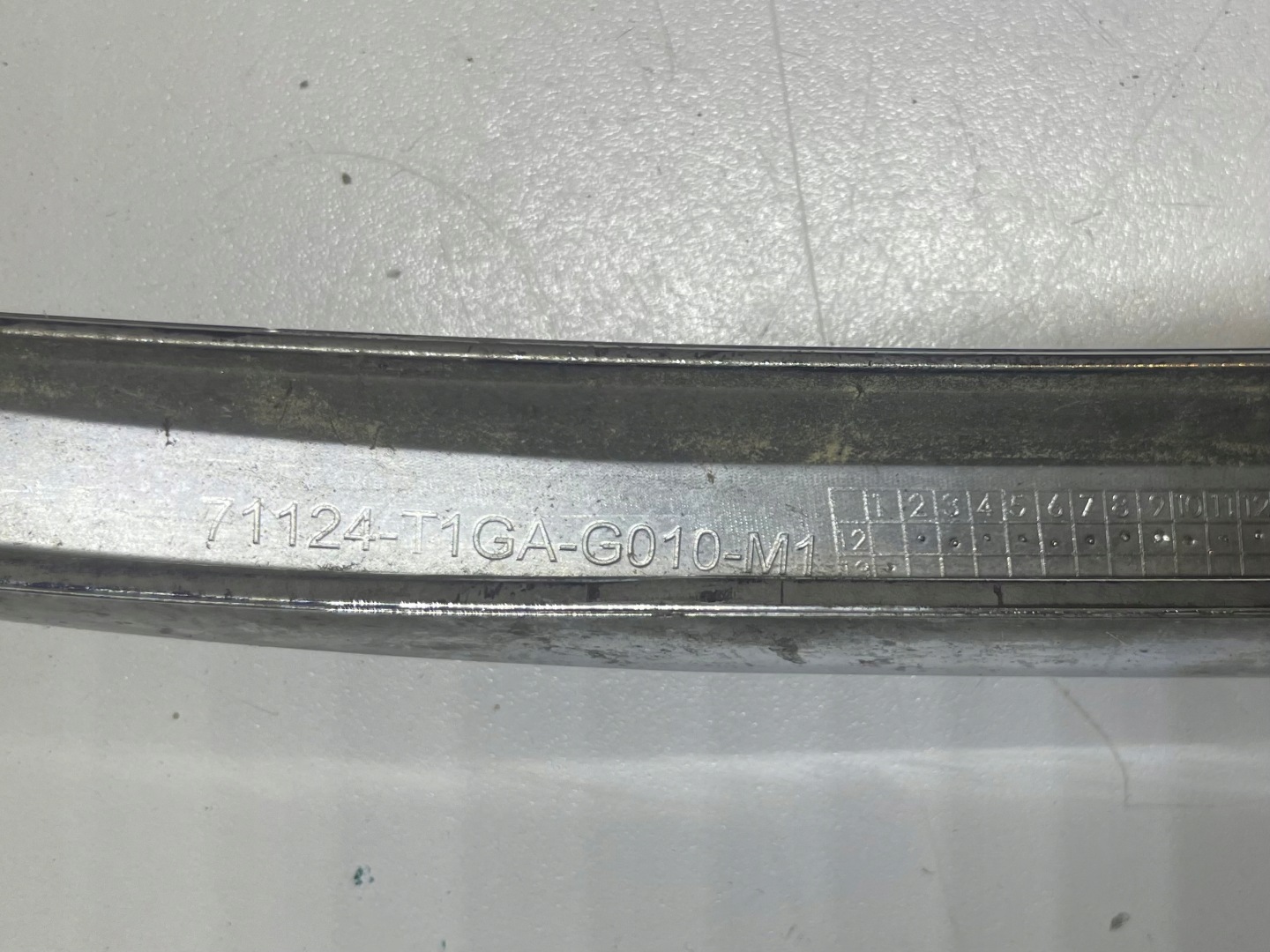 CHROM GRILLA HONDA CRV CR-V 12- central left ORYG