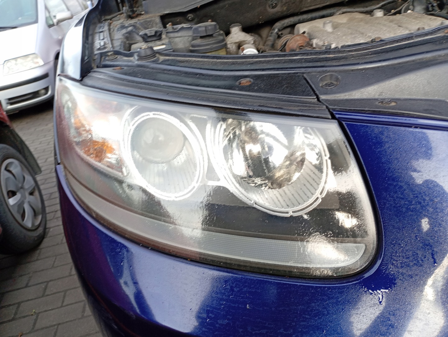 Hyundai Santa Fe 2 II 06-12 REFLEKTOR right light right front front
