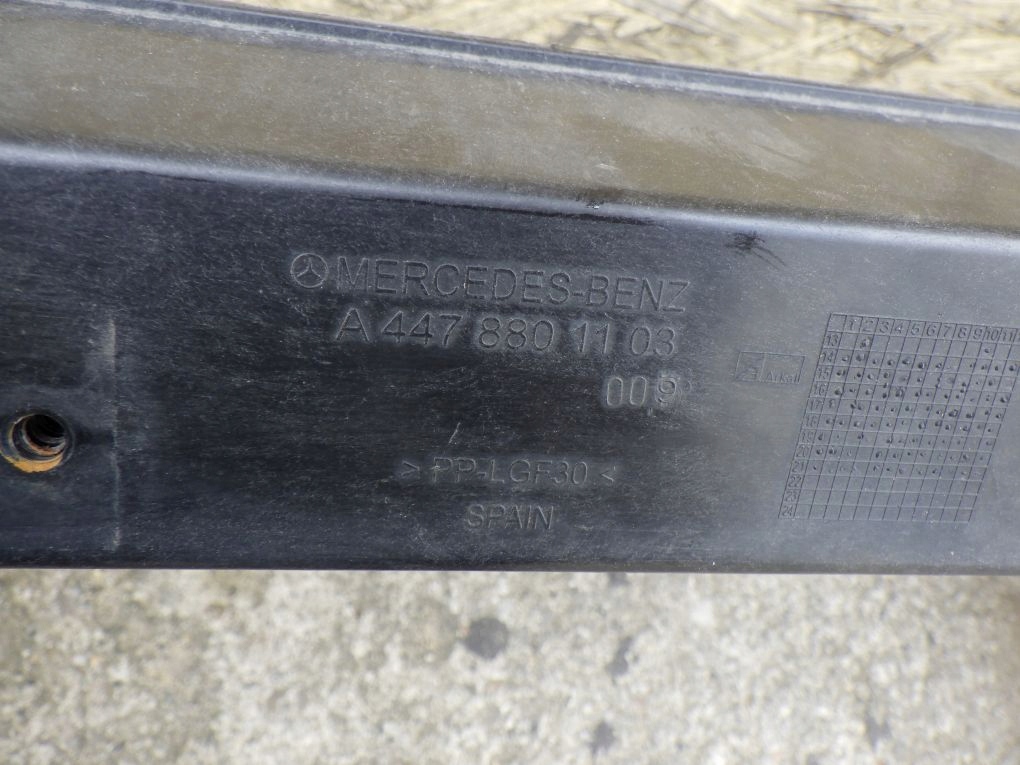 MERCEDES VITO V KLASA 447 14- support panel for radiators pillar