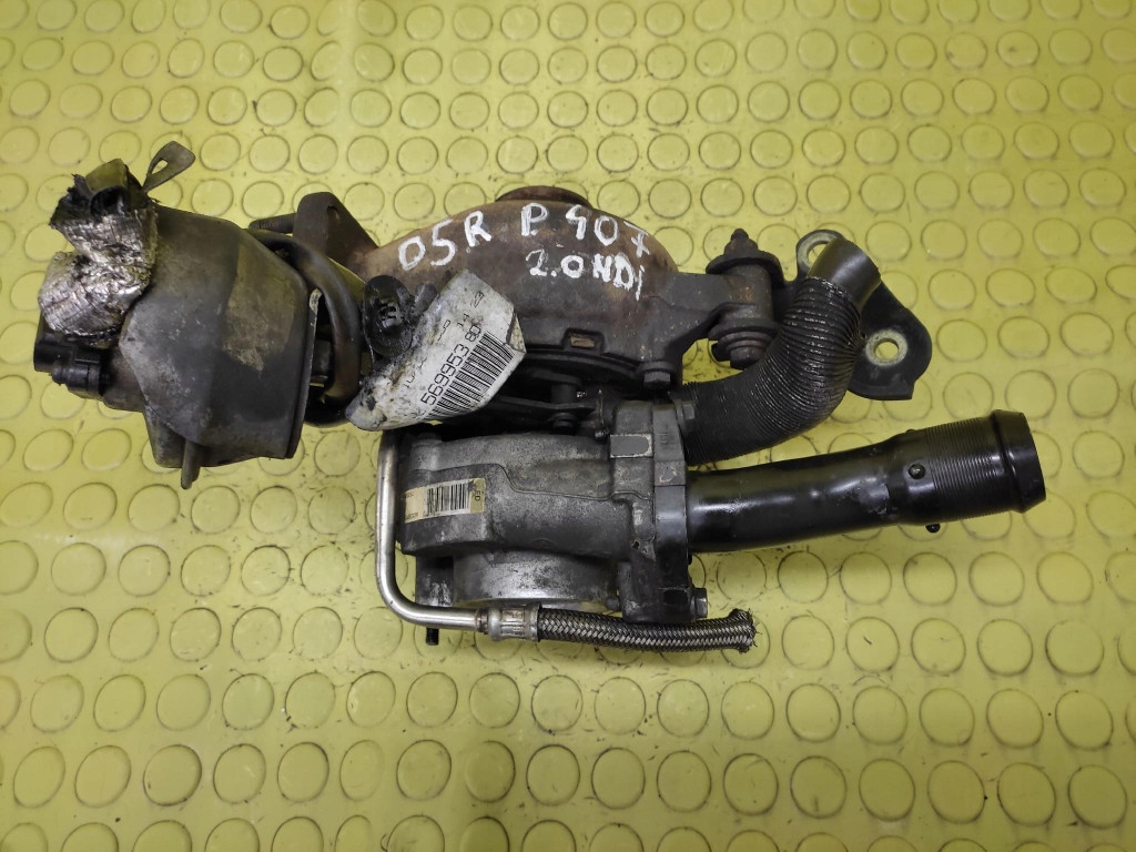 PEUGEOT 407 TURBO compressor TURBINA 9654919580