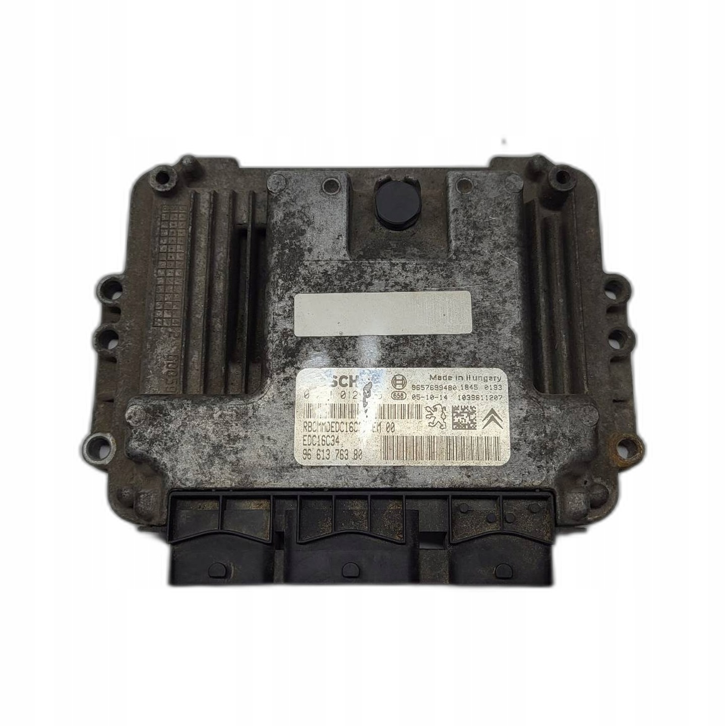 computer control unit of the engine Peugeot 206 3D 1.4 HDI 9661376380