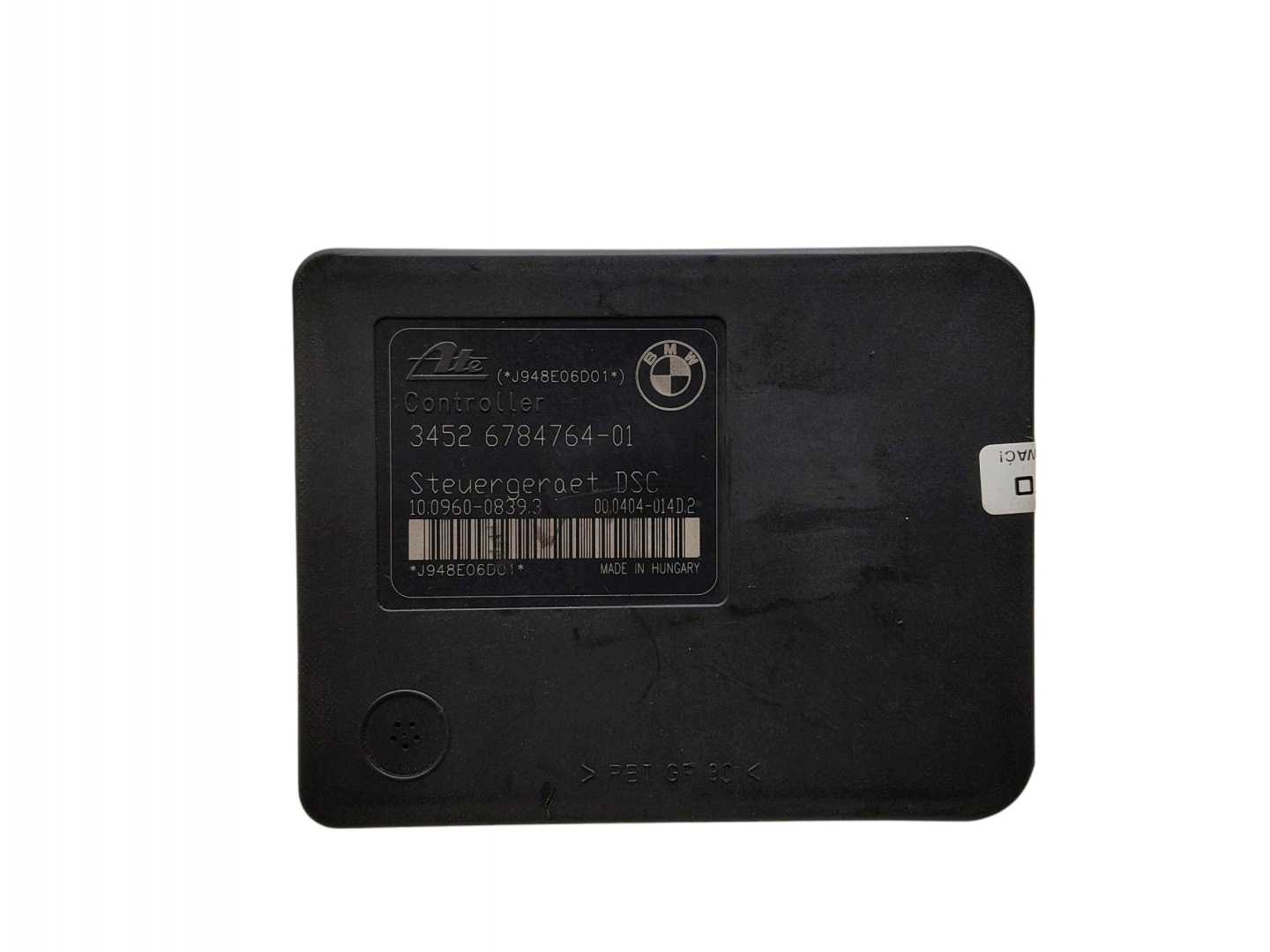 pump ABS control unit BMW E90 E91 6784763 10.0206-0851.4 10.0960-0839.3