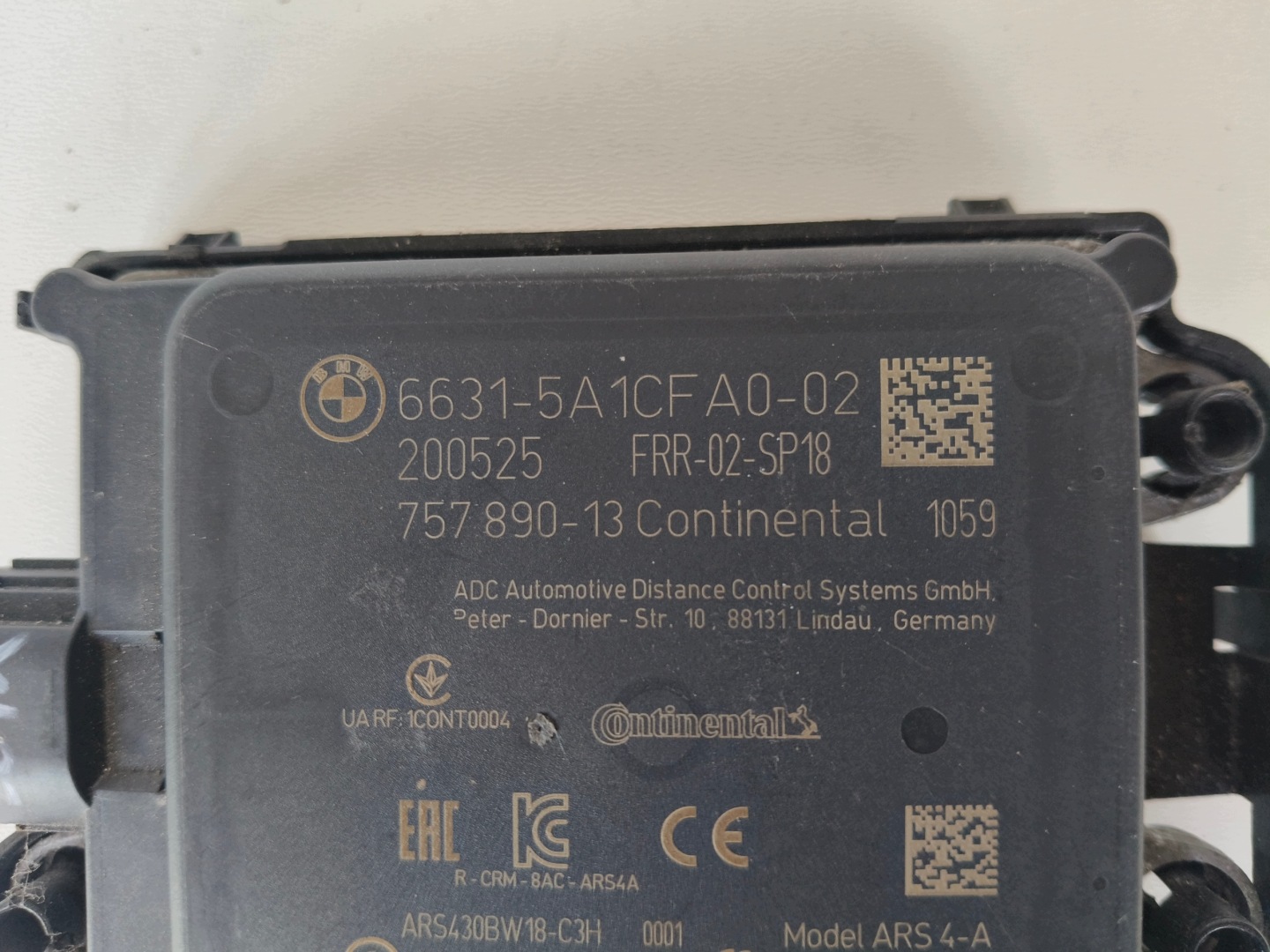 RADAR DISTRONIC ACC capteur BMW 5A1CFA0