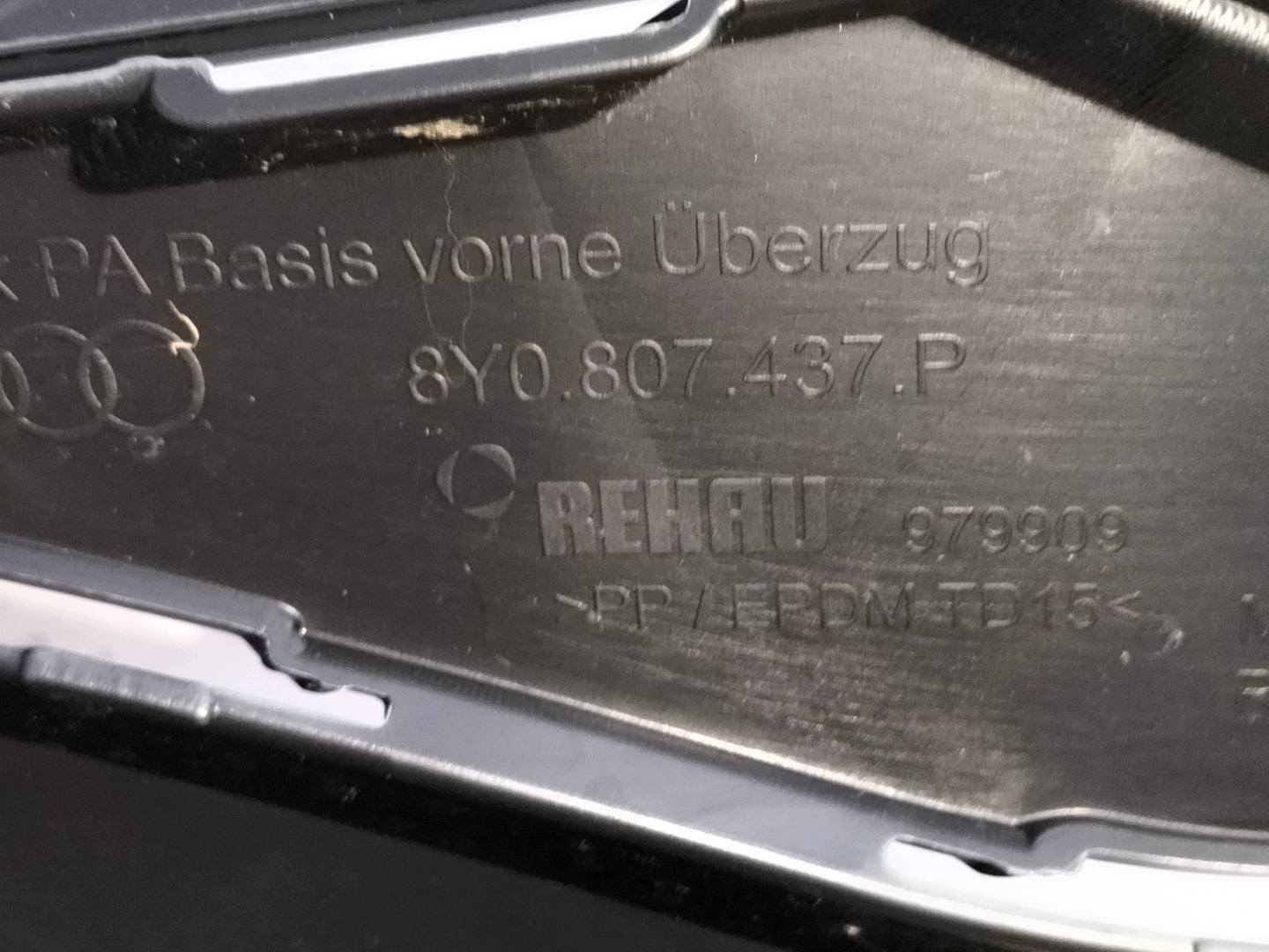 front bumper front AUDI A3 8Y LIFT 22- SPORTBACK