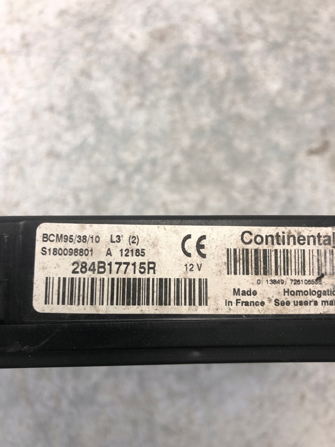modul BCM RENAULT MEGANE III 284B17715R