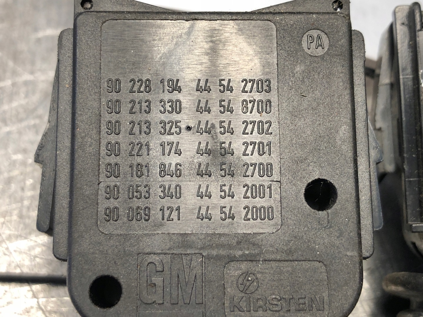 DEVIO LUCI TERGICRISTALLO TERGI OPEL OMEGA A 90228194