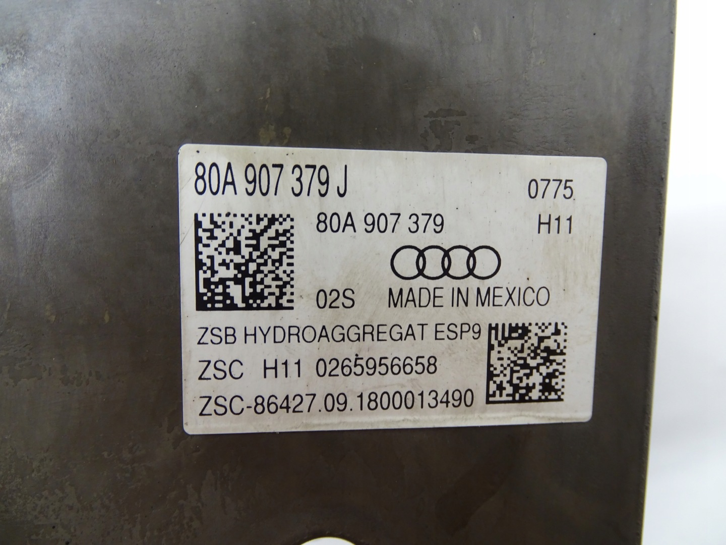 Servofreno ABS AUDI Q5 SQ5 80A907379J