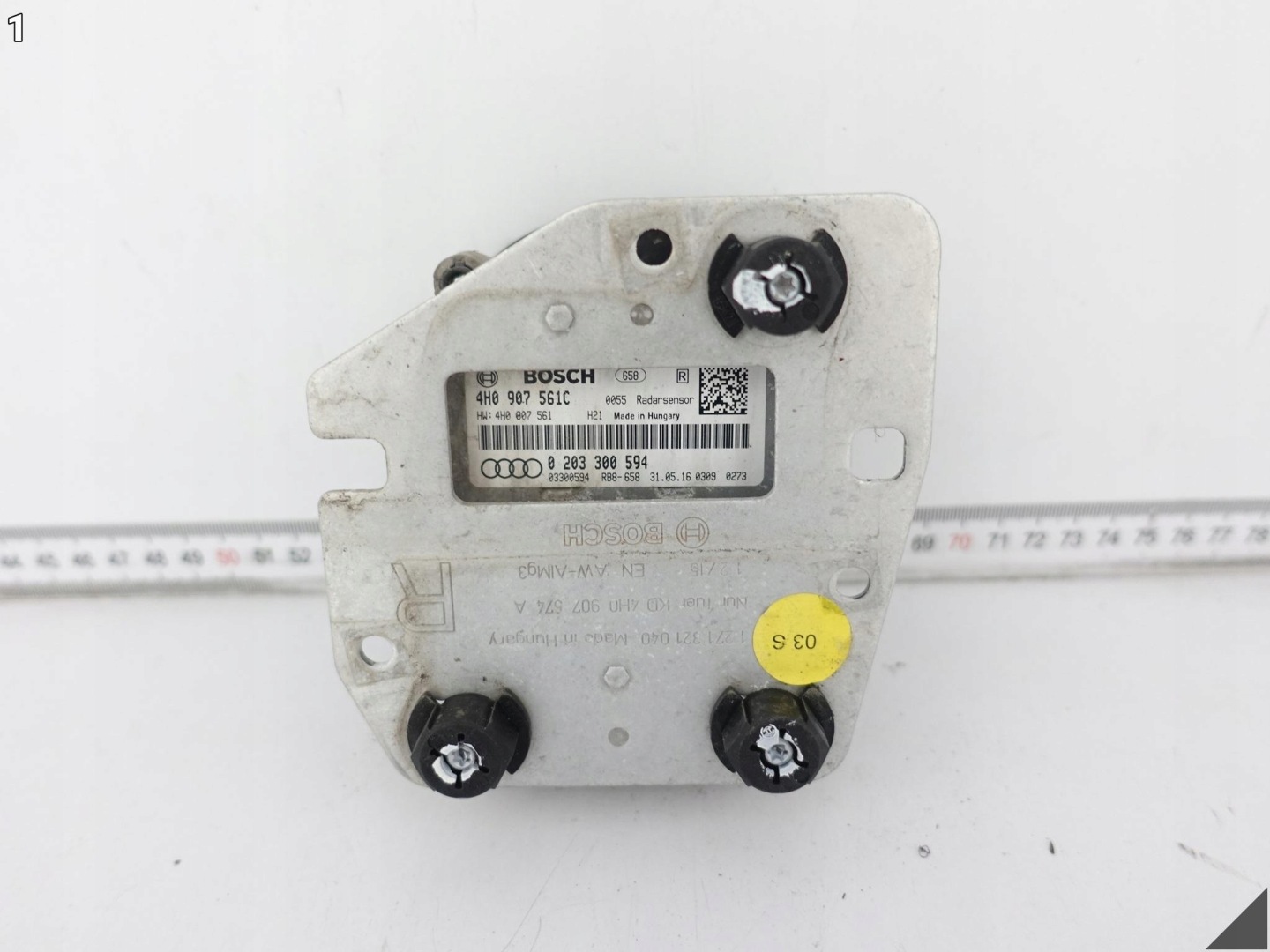 AUDI S8 plus A8 4H0 D4 LIFT 13-17 sensor DISTRONIC RADAR SENSOR ACC right