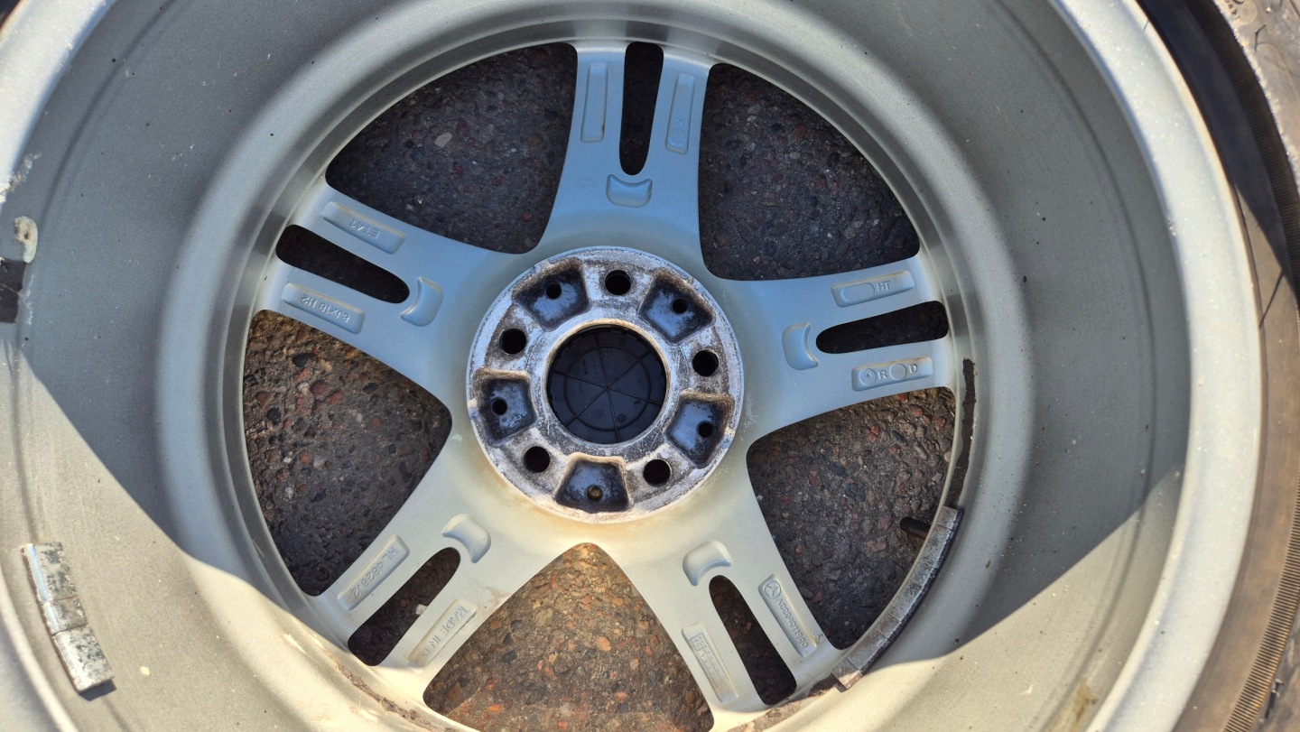 discs aluminium 18" 5X112 8J ET41 KOMPLET MERCEDES W222