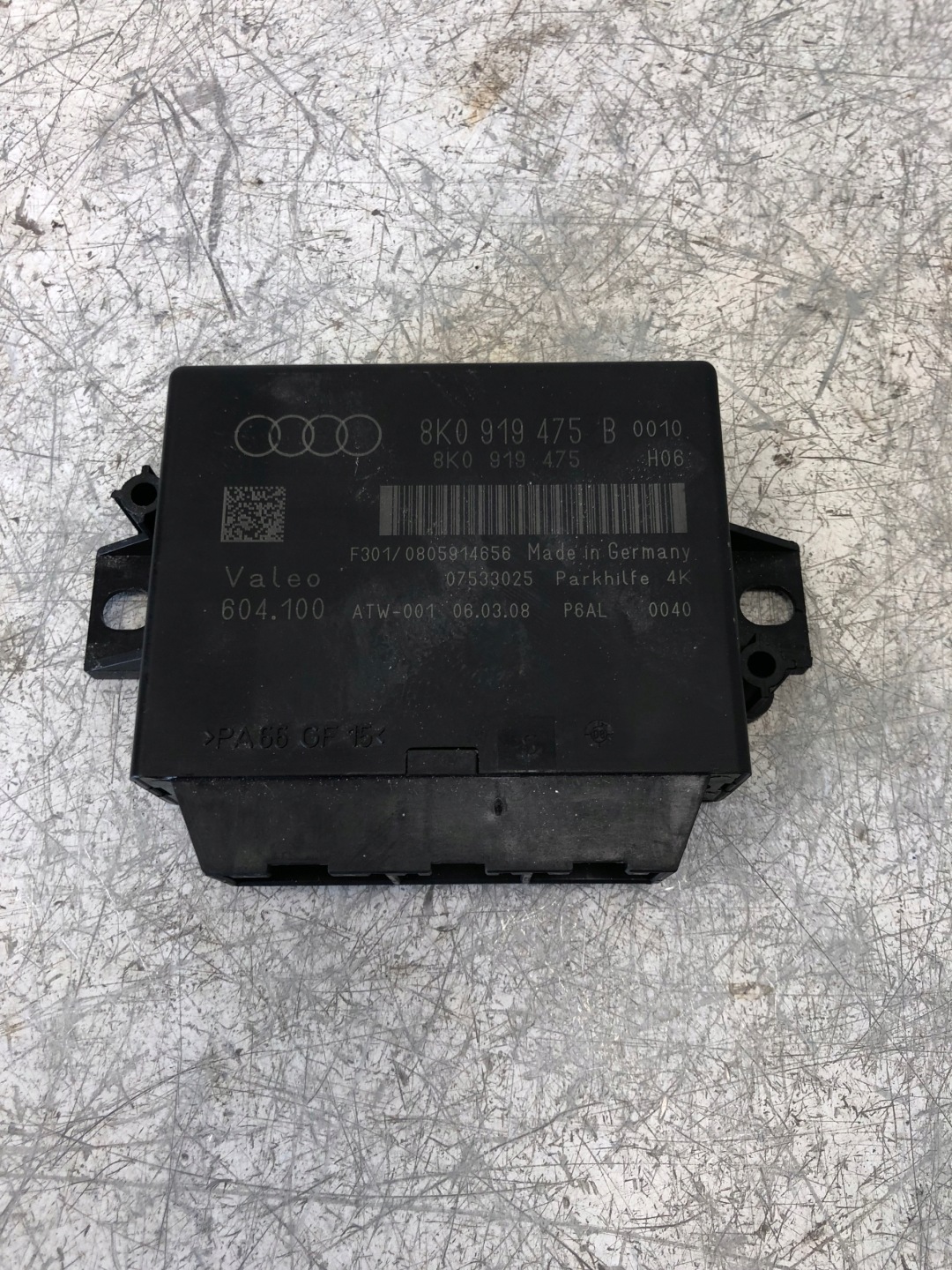 modulo parcheggio PDC AUDI A5 COUPE 8K0919475B