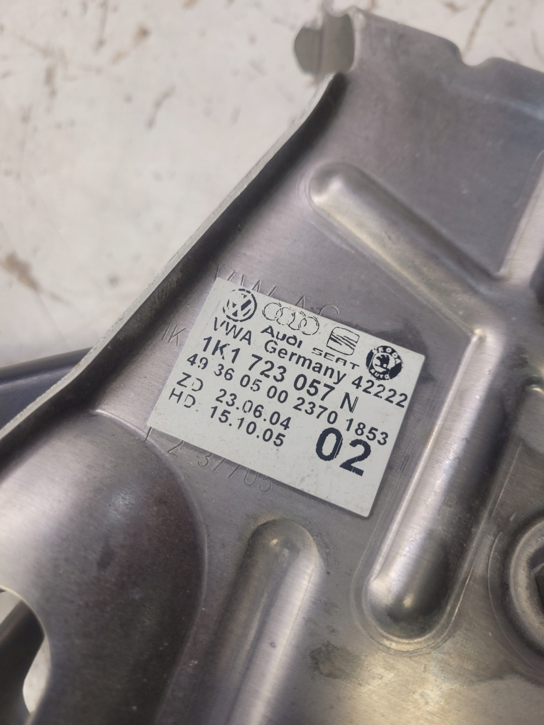 PEDAL BREMSE AUDI A3 8P VW 1K1723057N