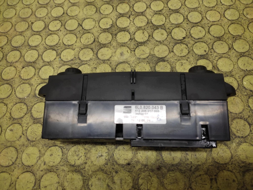 SEAT IBIZA III PANEL klími klimatizaci 6L0820043B