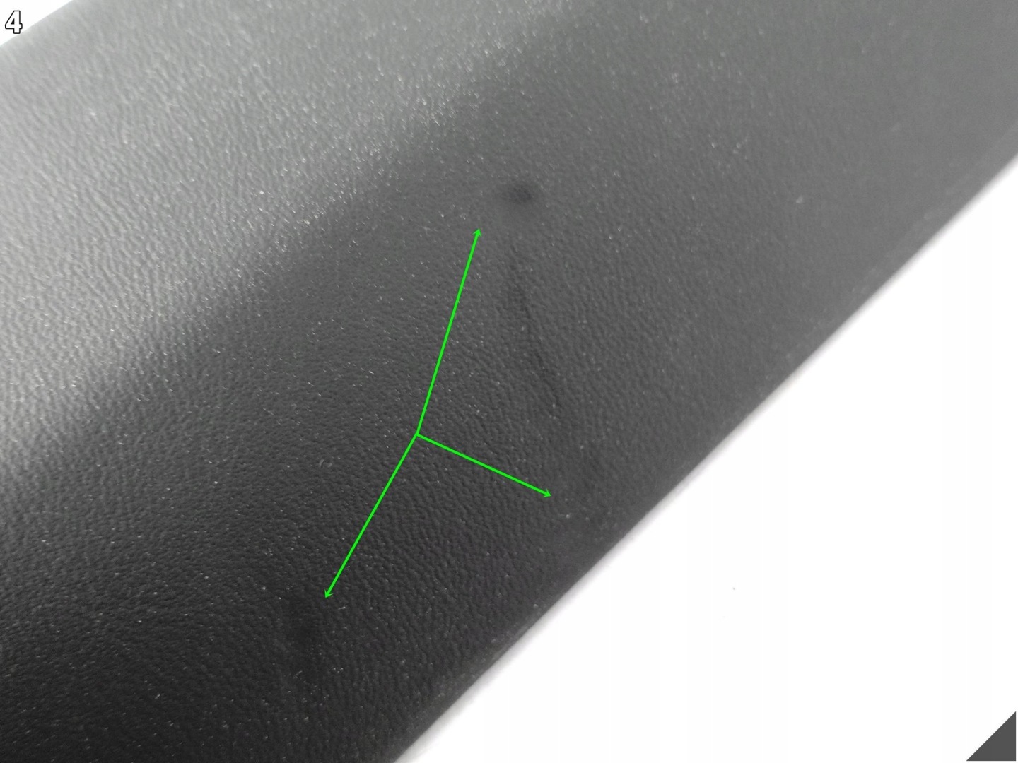 BMW M8 F91 8 G14 CABRIO M-POWER 19- side pillar A + grid left leather