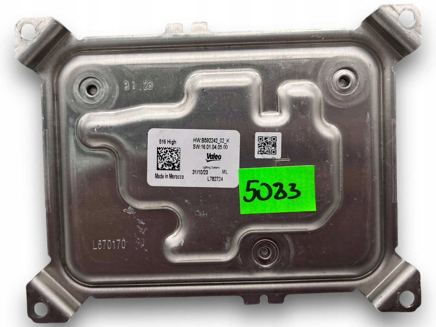 JEEP AVENGER module LED control unit L782724