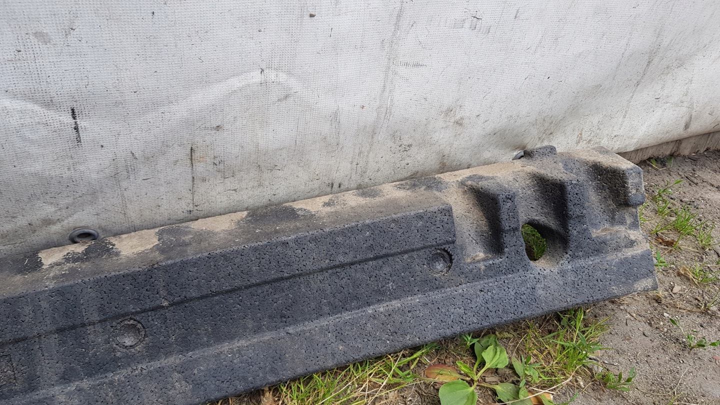 MERCEDES W220 Stoßstangenträger heck ABSORBER