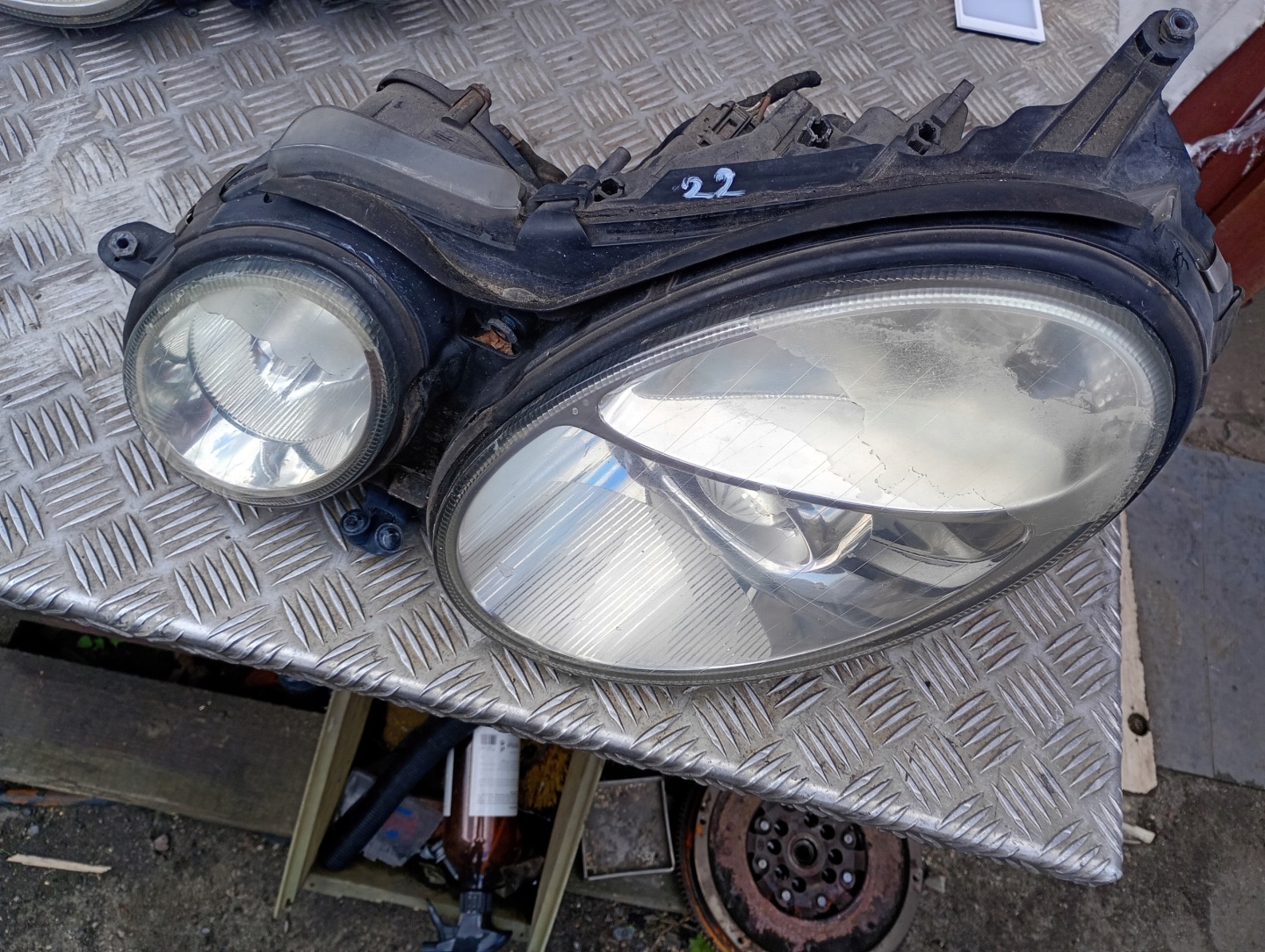 Mercedes W211 light left or right front xenon europa complete
