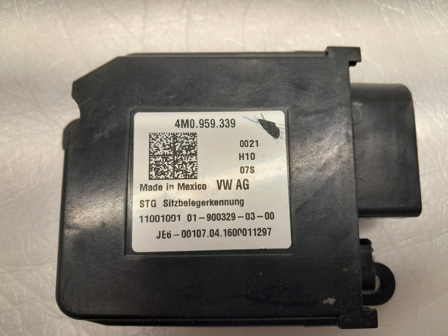 PORSCHE CAYENNE 9Y0 control unit module ZAJETOSCI seat 4M0959339