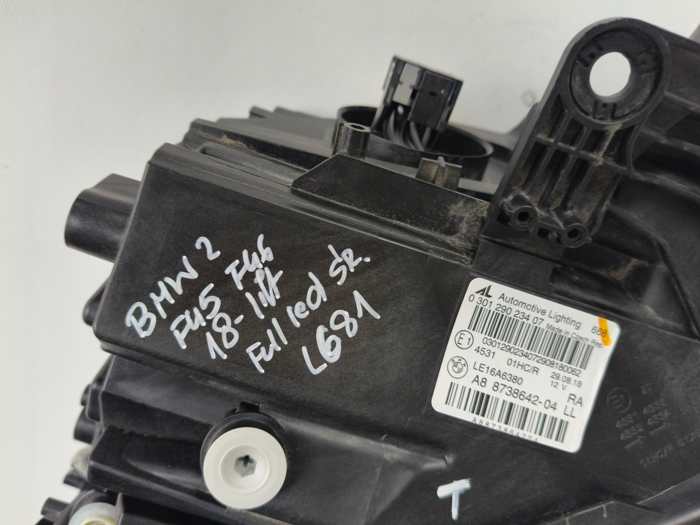 light right REFLEKTOR BMW 2 F45 F46 18- LIFT FULL LED