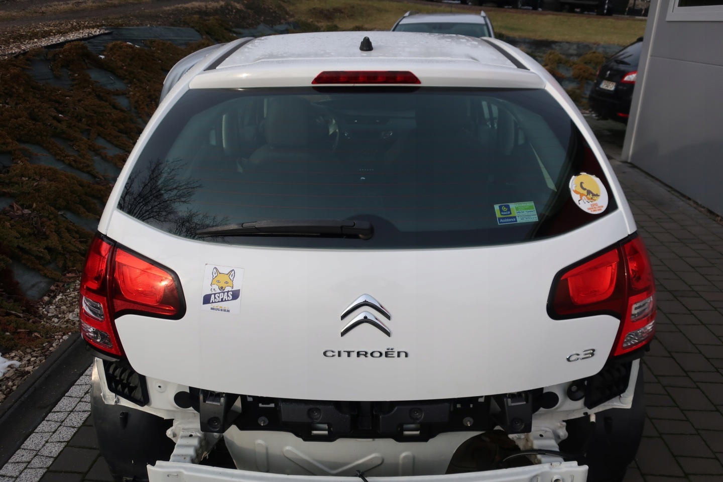boot door CITROEN C3 II 2009R > 2013R W colour EWP EWPB complete