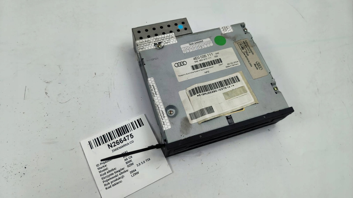 Wechsler CD 4E0035111 AUDI A6 C6