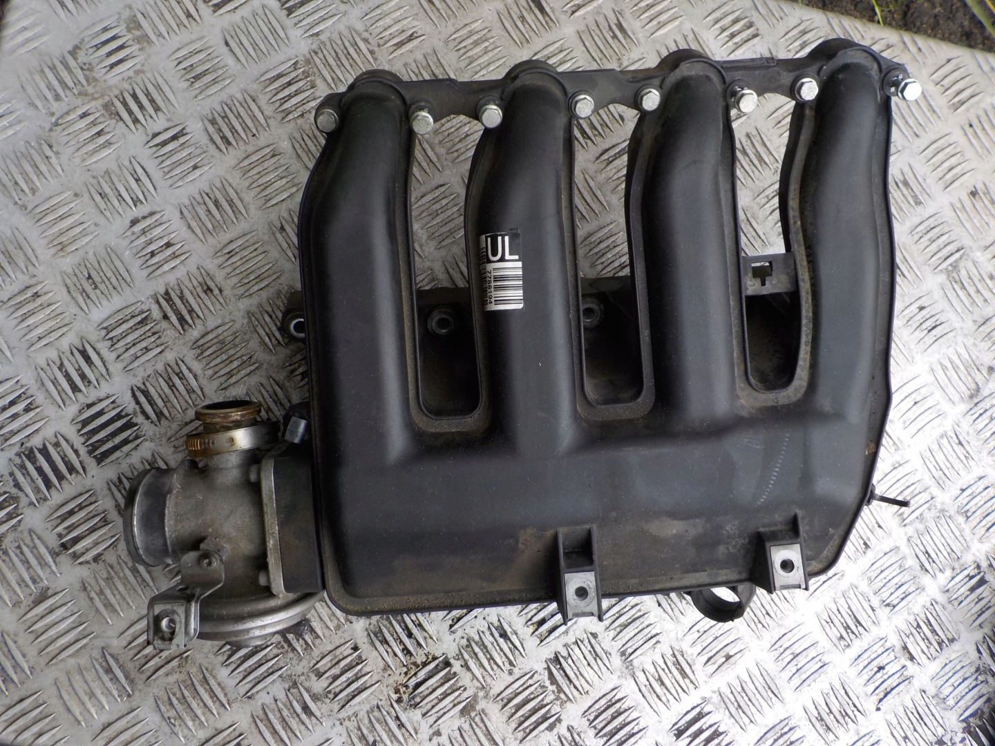 BMW 3 E46 E90 2.0D header pipe throttle flap 7787318