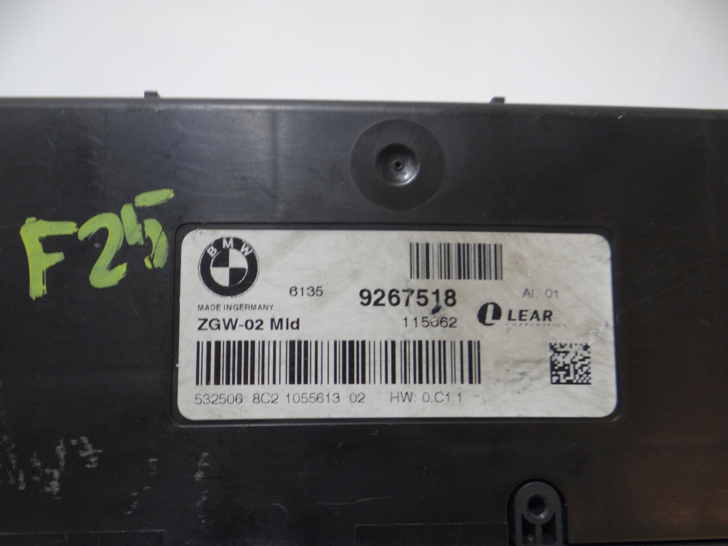 module control unit KOMFORTU BMW X3 F25 9267518