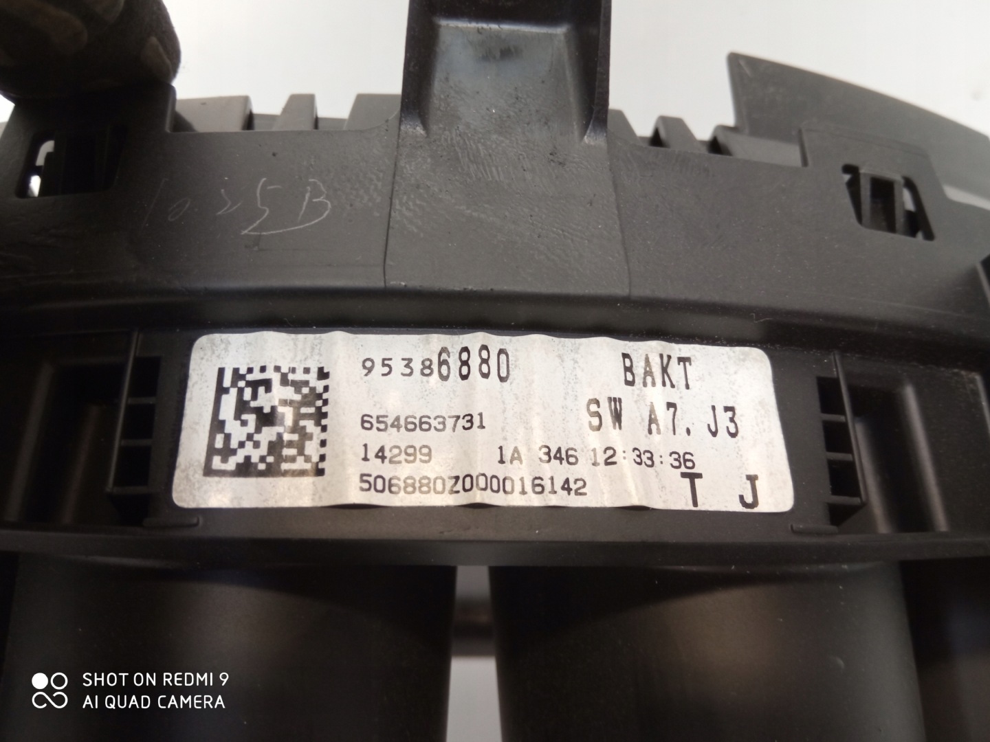 OPEL MOKKA dials dials EUROPA 95386880 1.4T