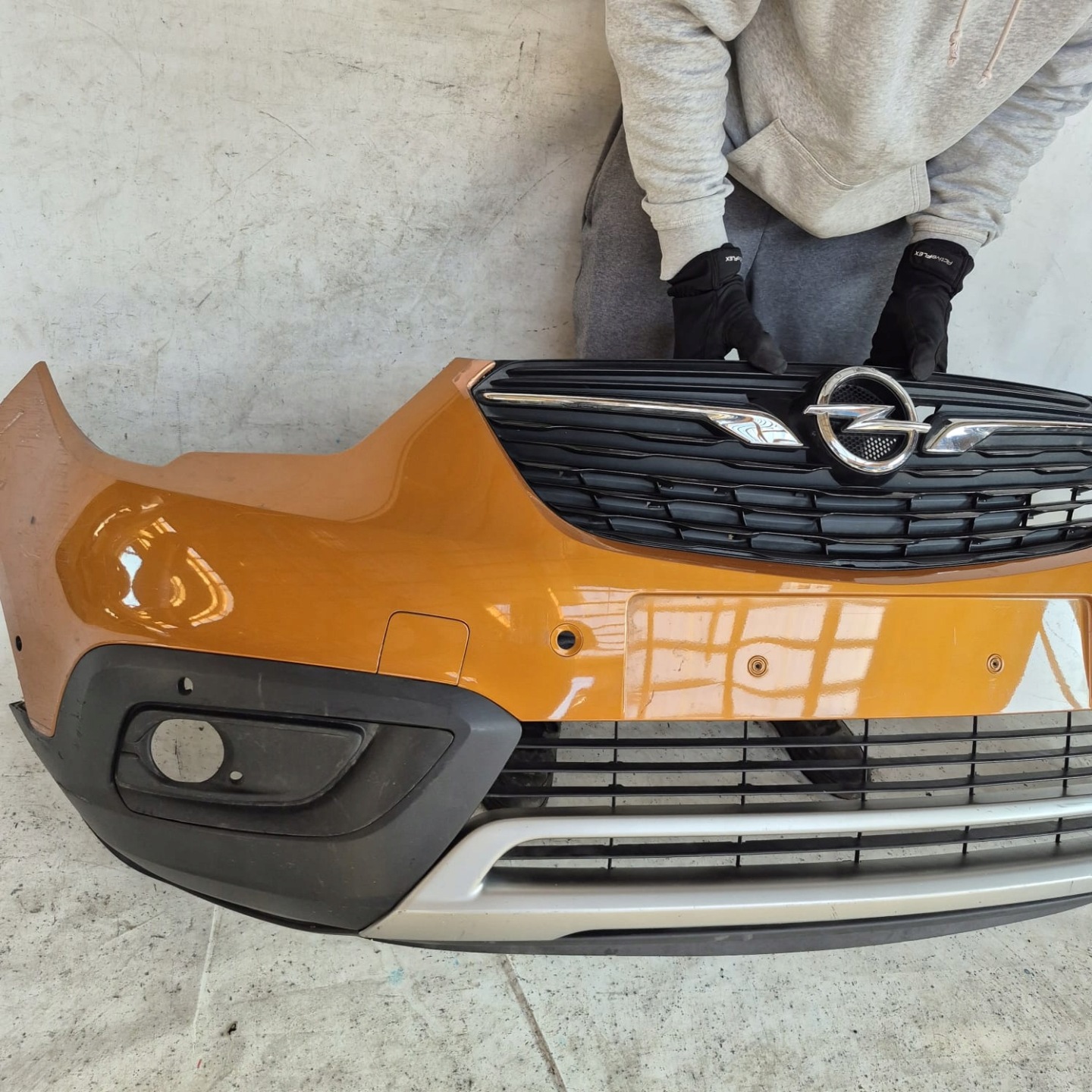 OPEL CROSSLAND X 17-20 bumper front front PDC