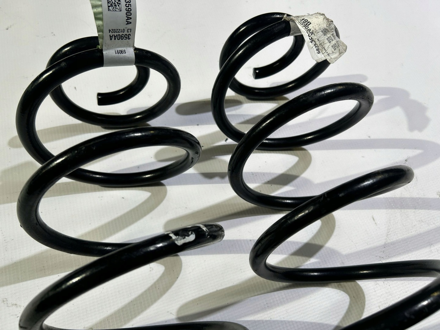 springs rear part rear. spring komplet Jeep Wrangler JL 2018