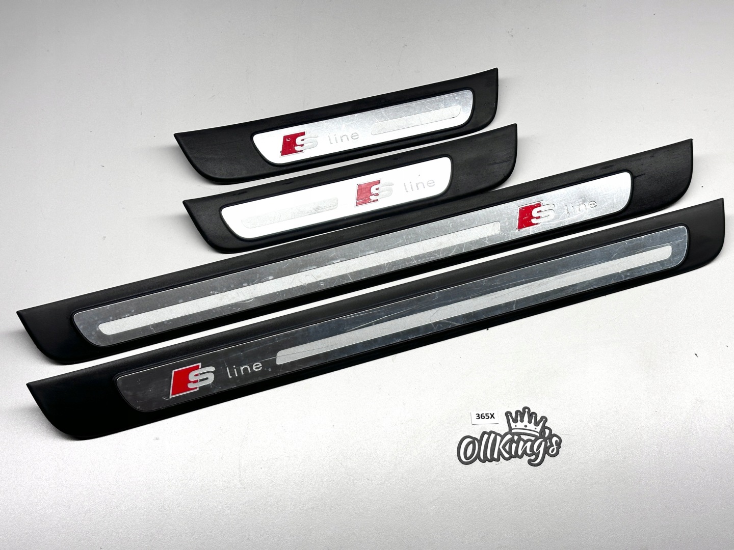 AUDI A4 B8 SLINE mouldings threshold moulding threshold 8K0853373B 8K0853374B