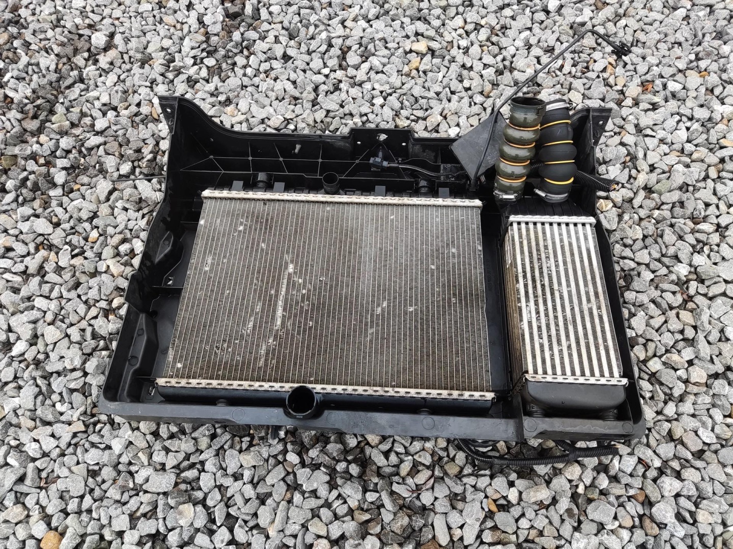 KOMPLET chladiče chladiče ventilátor EXPERT JUMPY II LIFT 2.0 HDI 2012-16
