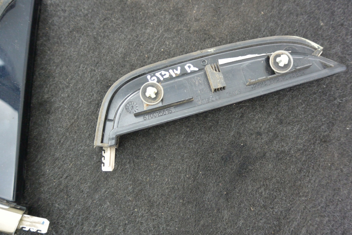 moulding CHROM windows door right left rear part MASERATI GHIBLI III